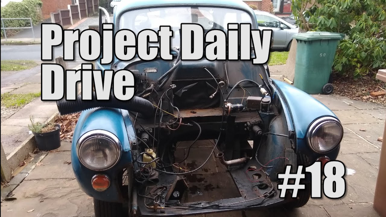 Morris Minor - Engine Removal - Project Daily Drive #18
