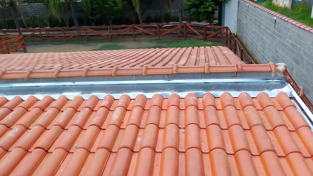 Telhado finalizado do haras do João