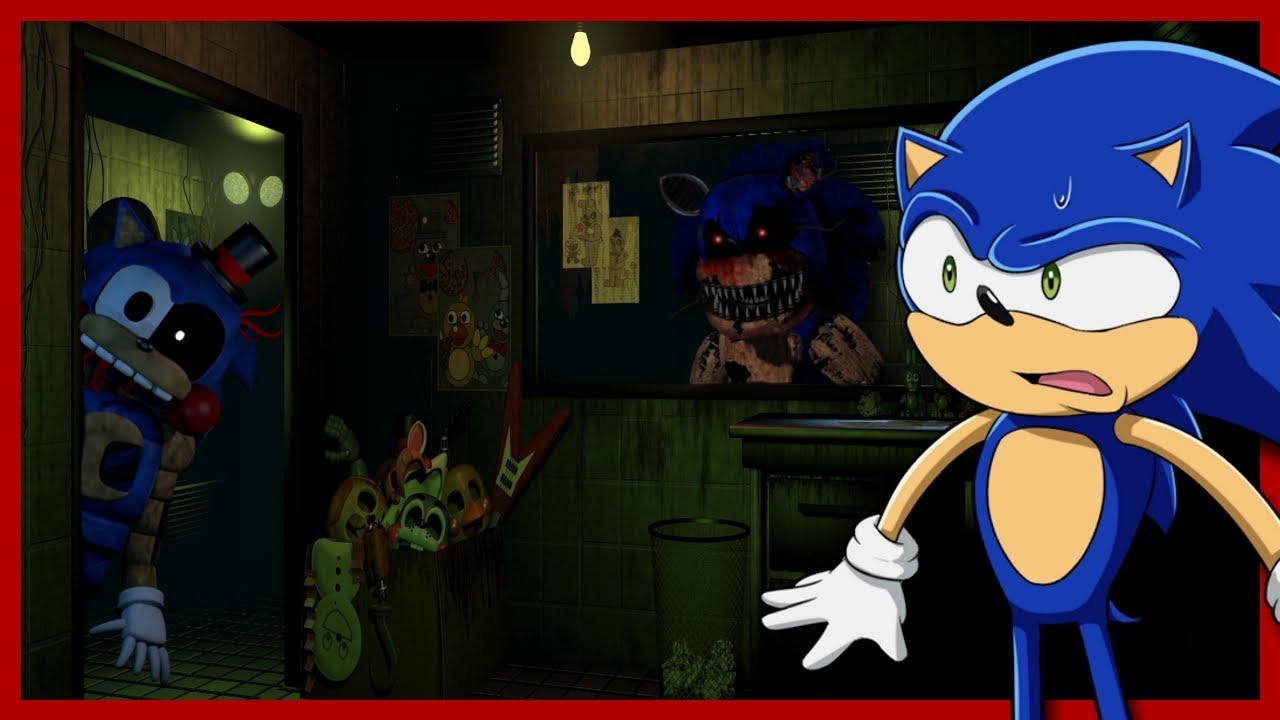 SONIC WITH A HAT AND BOWTIE?! Sonic Play's Five Night's At Sonic's 3