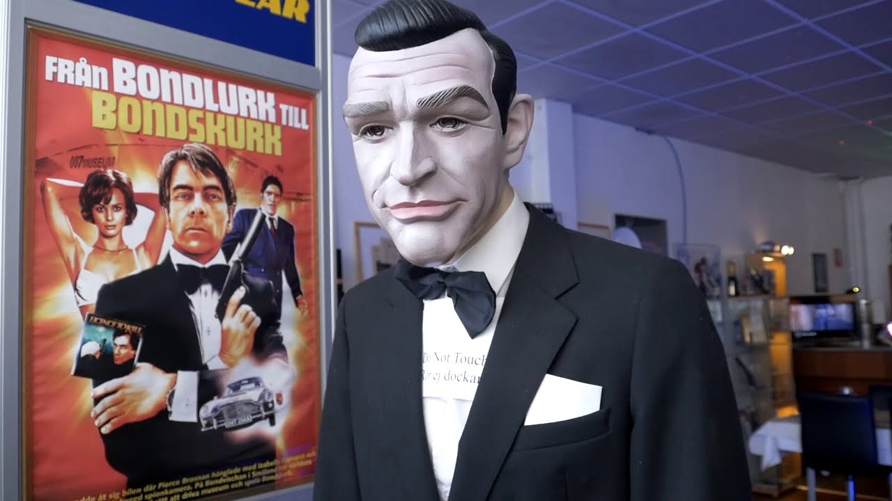 Play GOLDENEYE  Pinball in James Bond 007 Museum Sweden Nybro 5-kamp