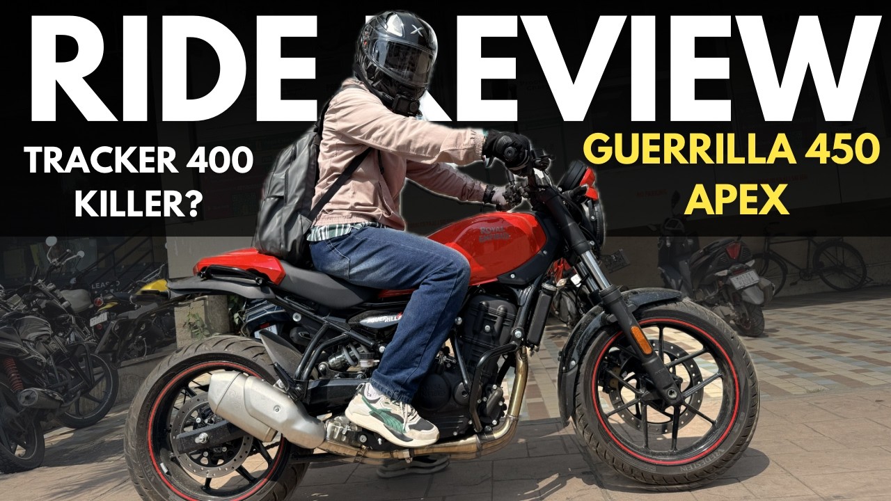 Royal Enfield Guerrilla 450 Apex Full Ride Review 🏍️