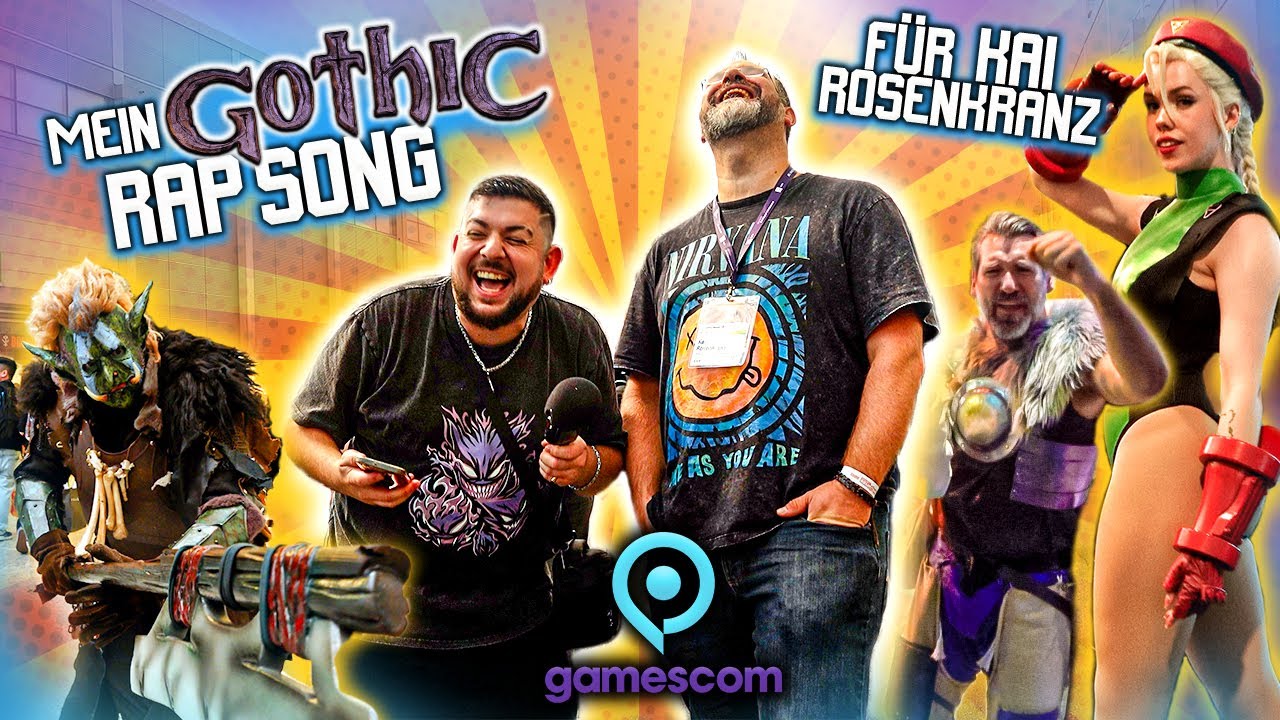 Ich rappe für Gothic-Remake Komponisten Kai Rosenkranz! | Interview & Musiker-Tipps | Gamescom