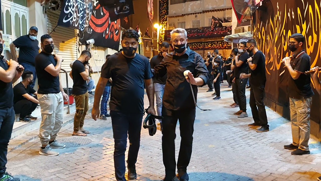 موكب زنجيل حسينية بن خميس الرادود محمد زهير البلادي ليلة ٧ محرم ١٤٤٣هجرية  ١٦ أغسطس ٢٠٢١م
