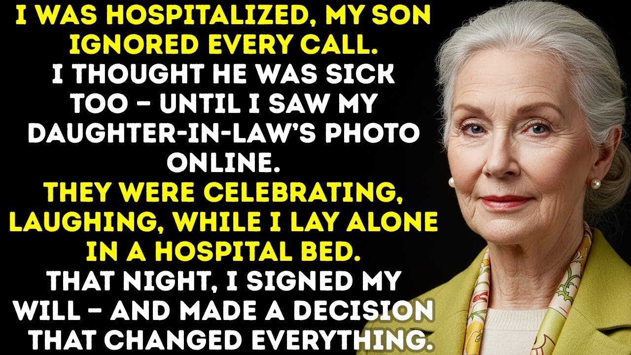 I Was In The Hospital, My Son Ignored My Calls — Then My Daughter-In-Law Sent A Photo That Broke Me