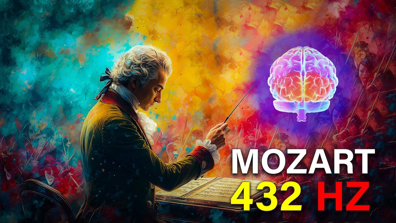 Эффект Моцарта на частоте 432 Гц | Классическая практика улучшает память и умственные способности