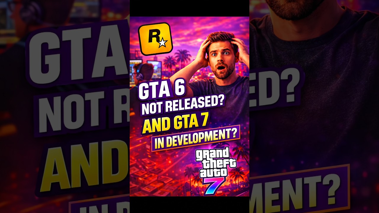 &laquo;GTA 6 ещё не вышла&hellip; Но GTA 7 уже в разработке?! 😳&raquo;