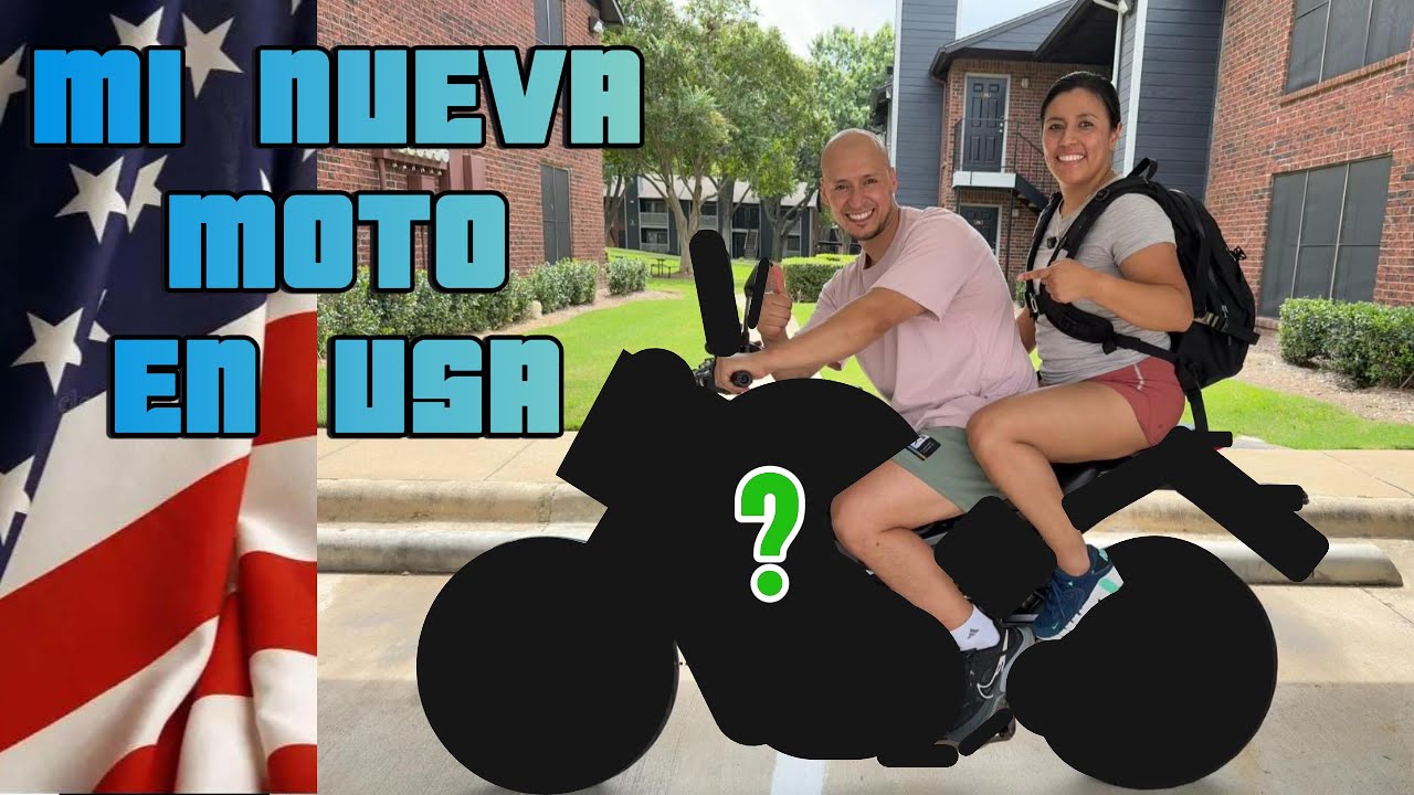 ¡La MOTO de mi esposito en USA!