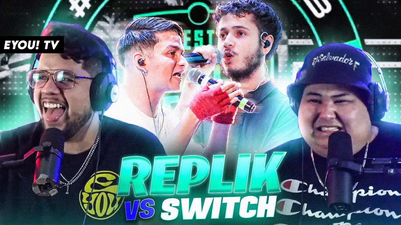 ¡POR LA VIDA RAPEA EL GORILA! - Reacción a REPLIK vs SWITCH en FMS CARIBE - Jony Beltrán y Tess