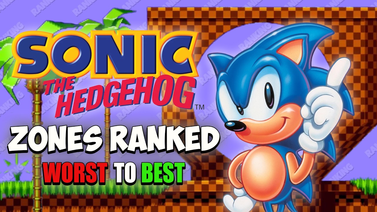 Какая из зон Sonic 1 действительно хороша? Рейтинг от худшей к лучшей.