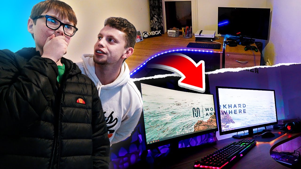 Surprising a Subscriber with a $1000 Gaming Setup!