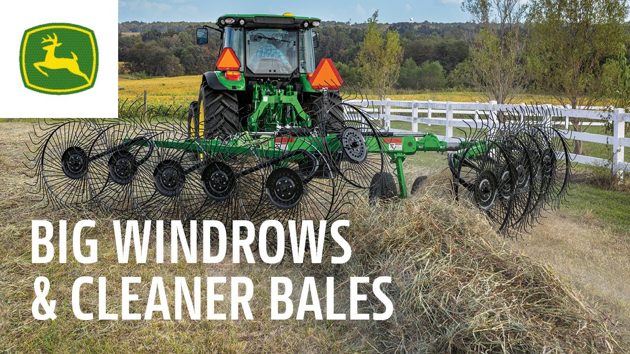 How to make fluffier windrows and cleaner bales | John Deere Tips Notebook