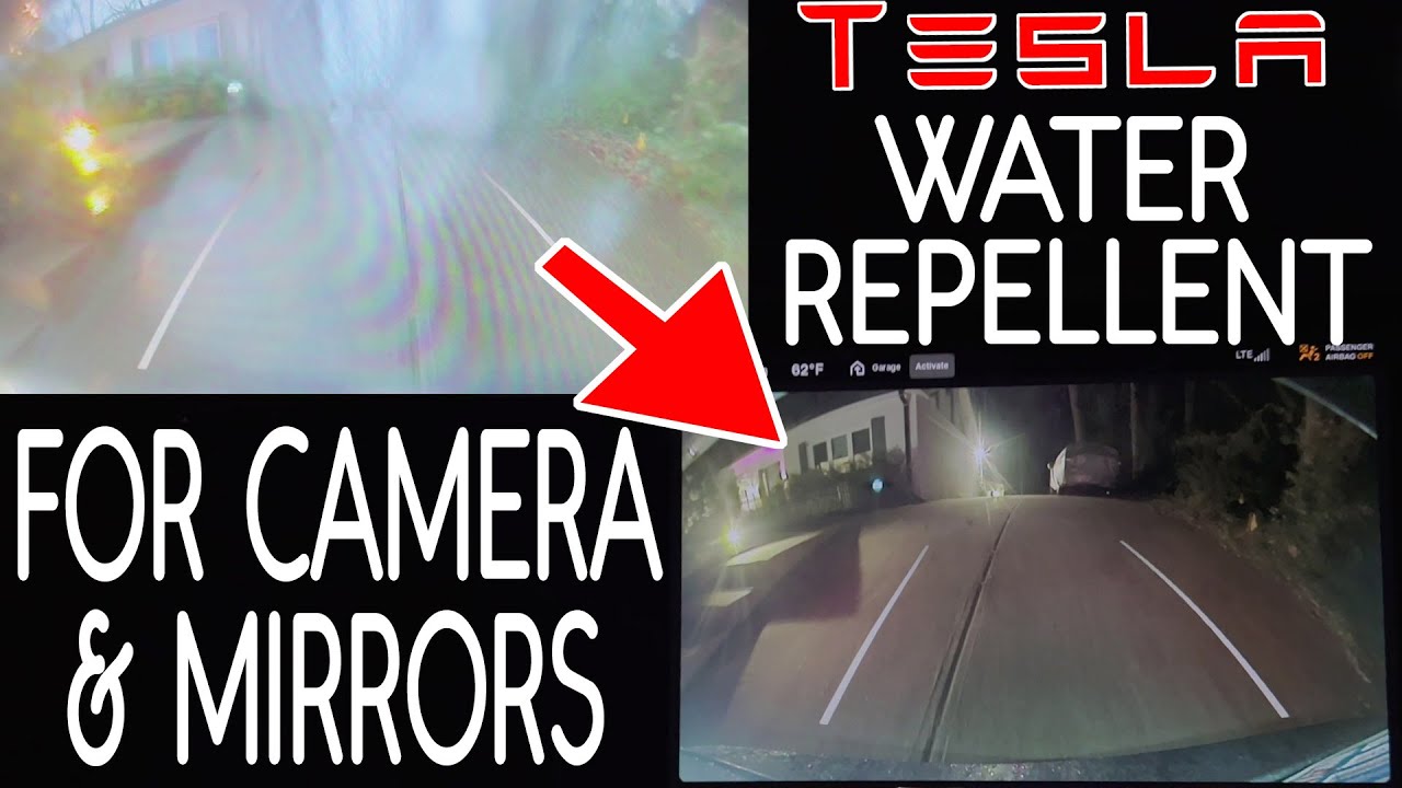 Tesla - Water Repellent For Camera & Mirrors