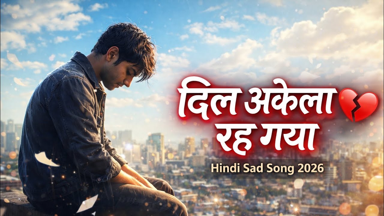 दिल अकेला रह गया 💔 | New Sad Romantic Song 2026 | Heart Broken Love Song