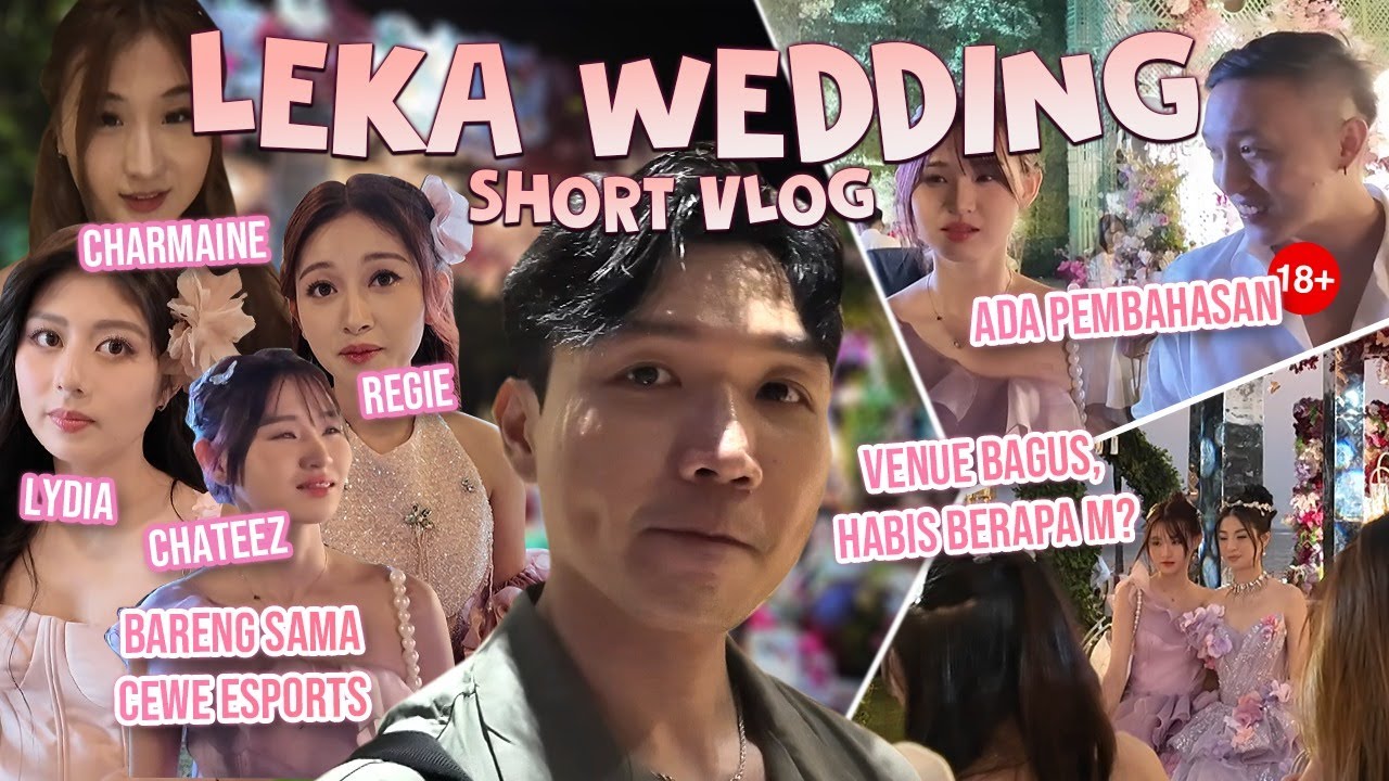 govlog #3 - valezka wedding x anak harem esports