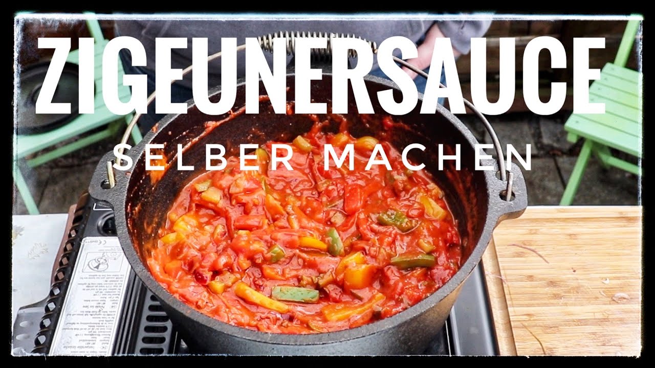 Zigeunersauce selber machen / Gibt es bestimmt auch schon.......  im Dutch Oven