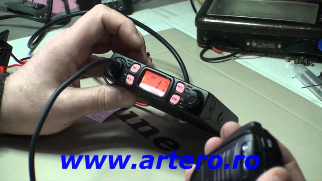 CRT ONE Statie Radio CB www.artero.ro