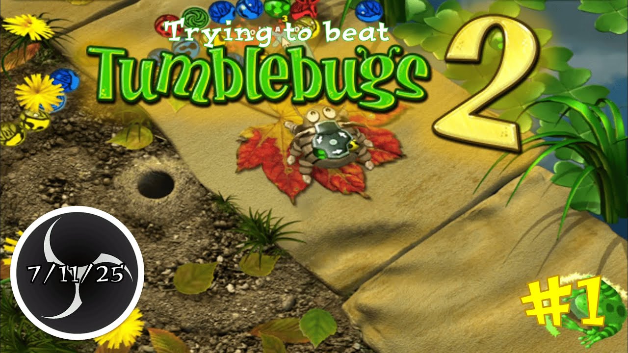 25TH Birthday Special | Trying to beat Tumblebugs 2 (Attempt #1)