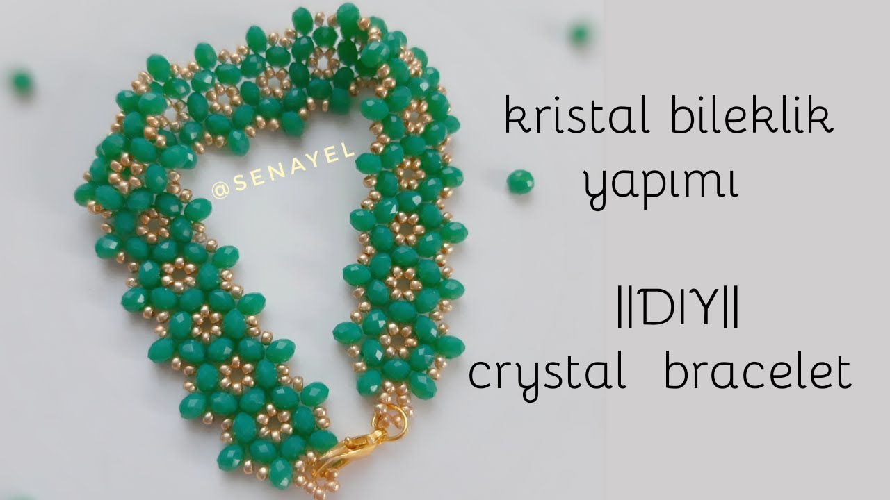 Şık Kristal Bileklik Yapımı || 