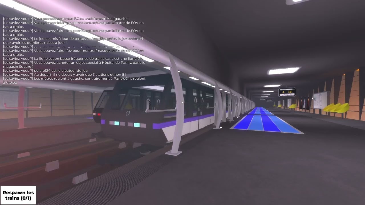 Compilation de MP05 sur la ligne 4bis