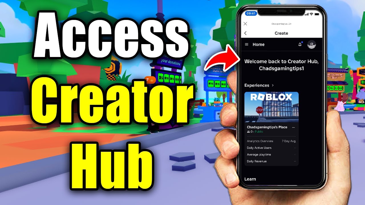 How To Access Creator Hub on Roblox Mobile App (Easy Guide!)