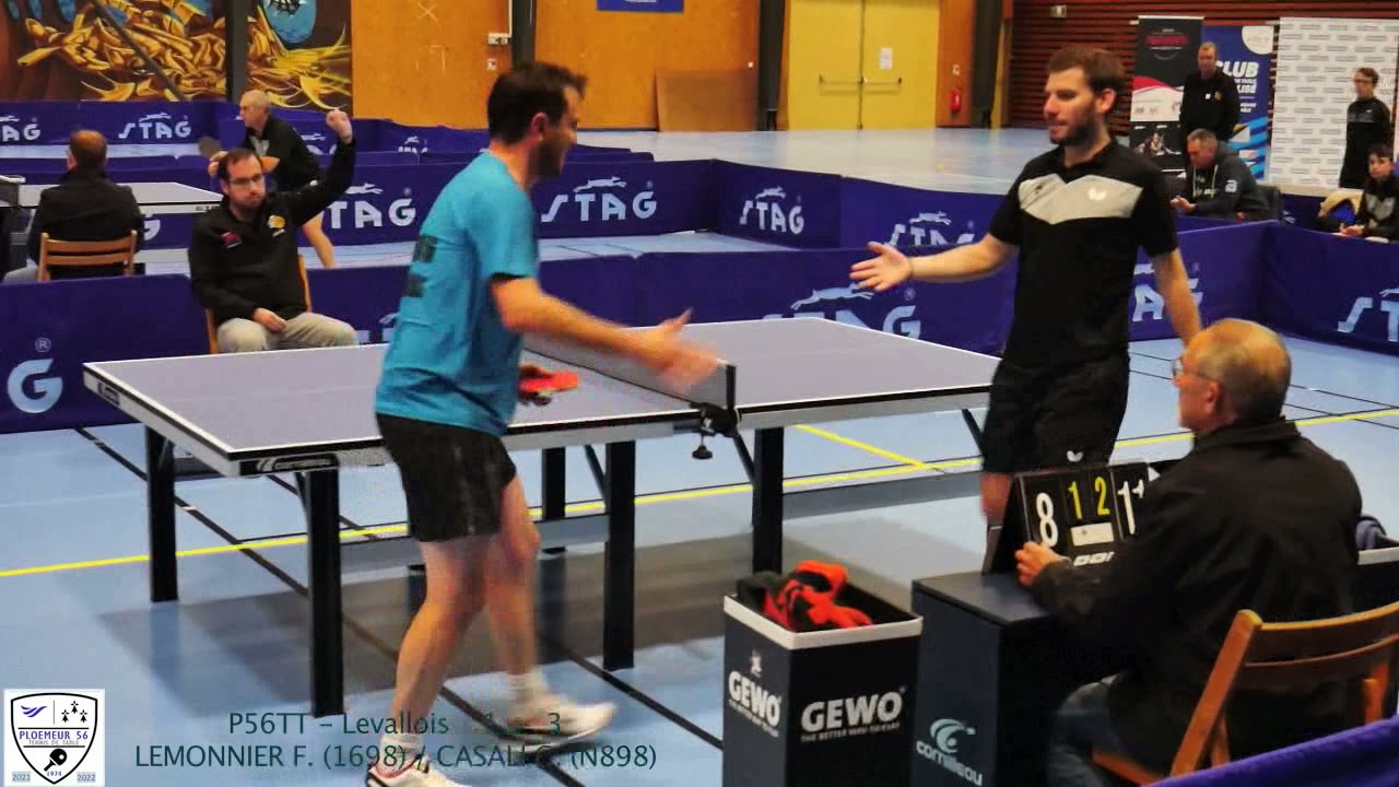 PLOEMEUR 56 TENNIS DE TABLE - LEVALLOIS SC