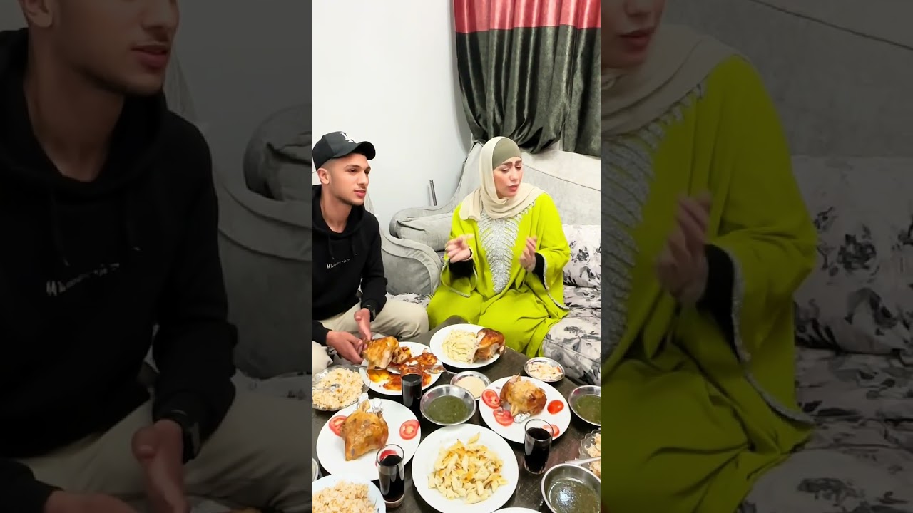 نسي يعزم حماته
