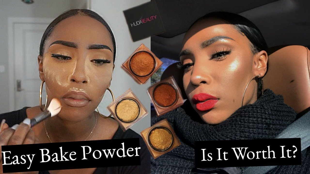 Huda Beauty *NEW* Easy Bake Powder Tutorial | Is it Worth It?