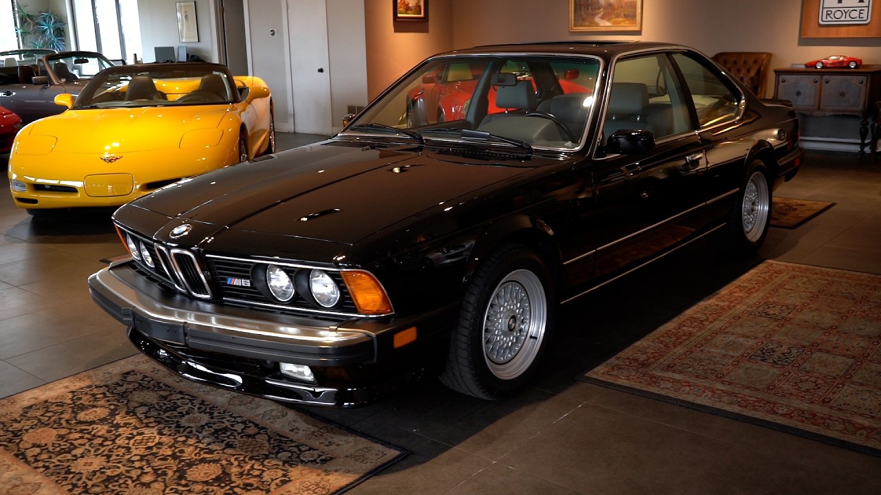 1987 BMW M6 Sunroof Coupe [Only 12,895 Miles] (408233) - Walkaround | Daniel Schmitt & Co.