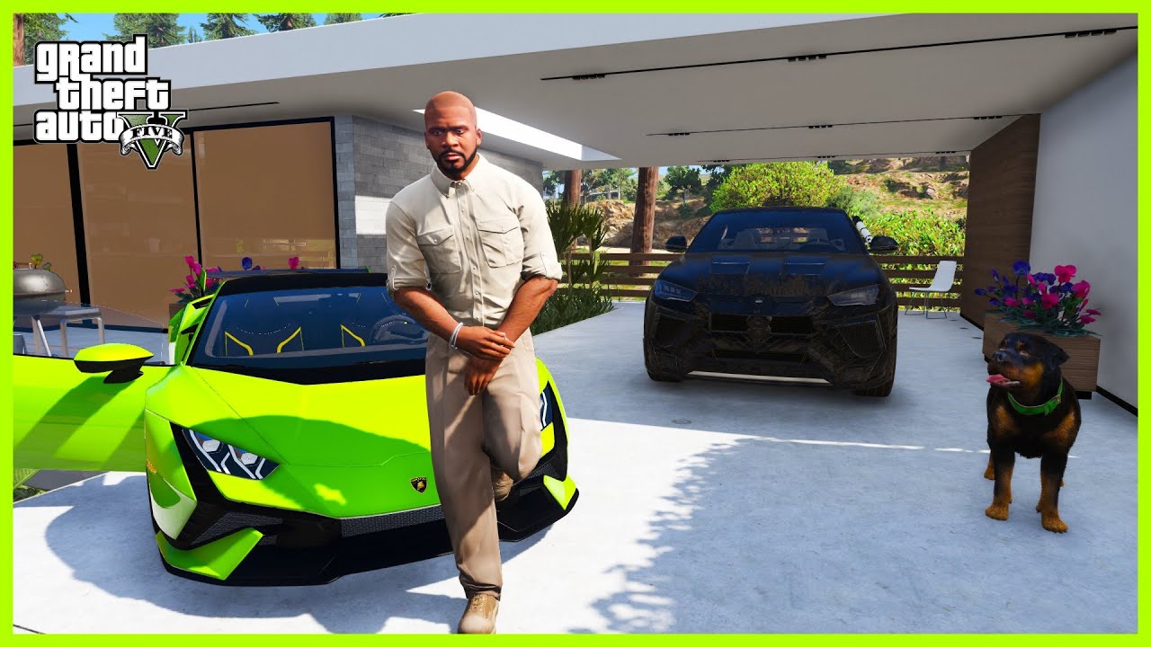 STRÁVIL JSEM LUXUSNÍCH 24 HODIN V PŘÍRODĚ GTA 5! (GTA 5 Módy)
