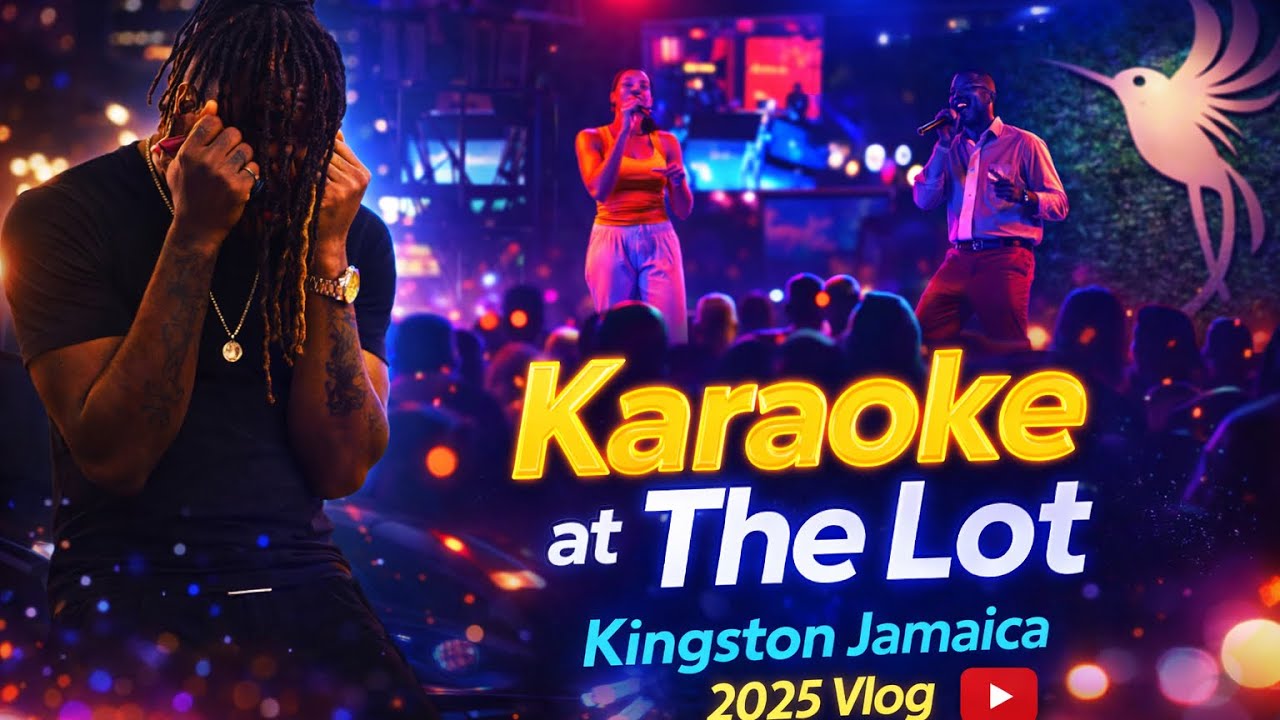 Karaoke Vibes in Jamaica Hit Different  🇯🇲 🎤 Kingston Got CRAZY at Di Lot.