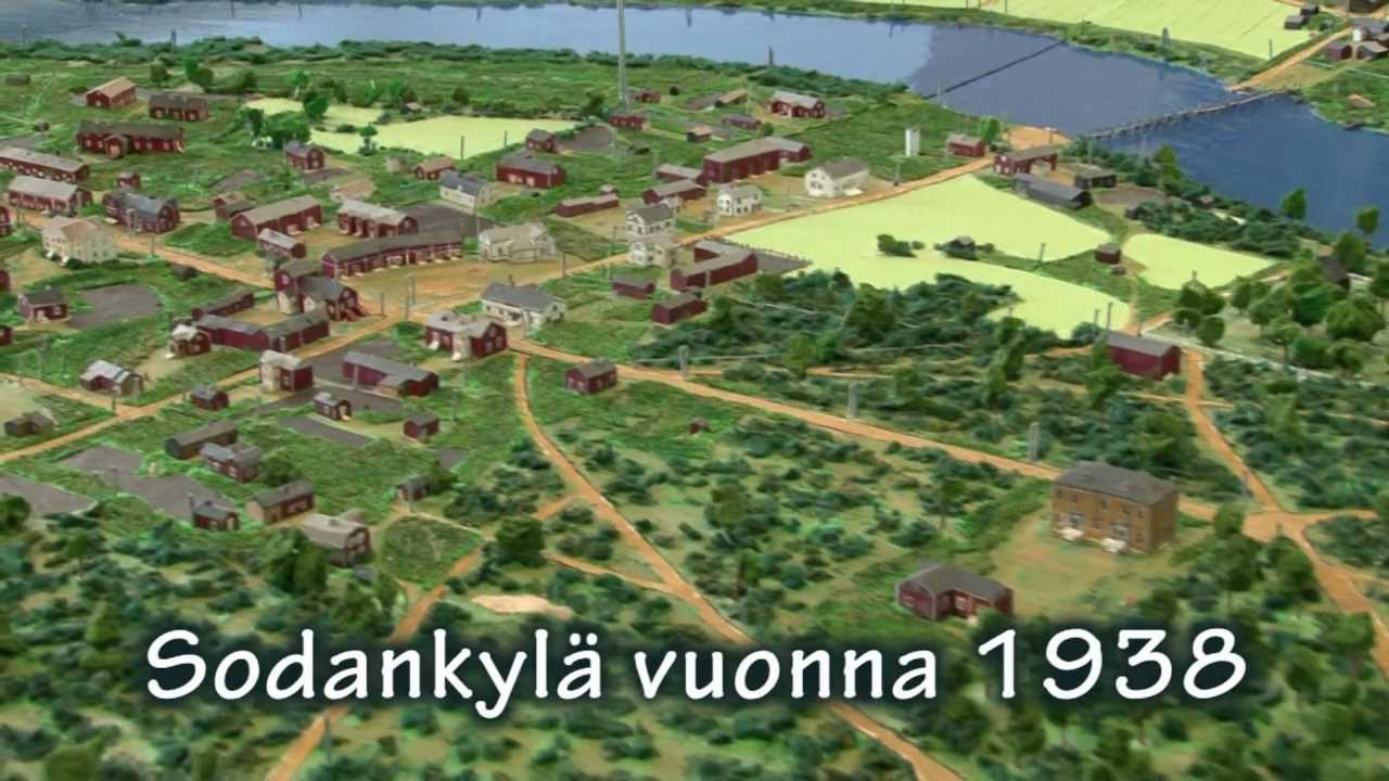 Sodankylä 1938 pienoismalli