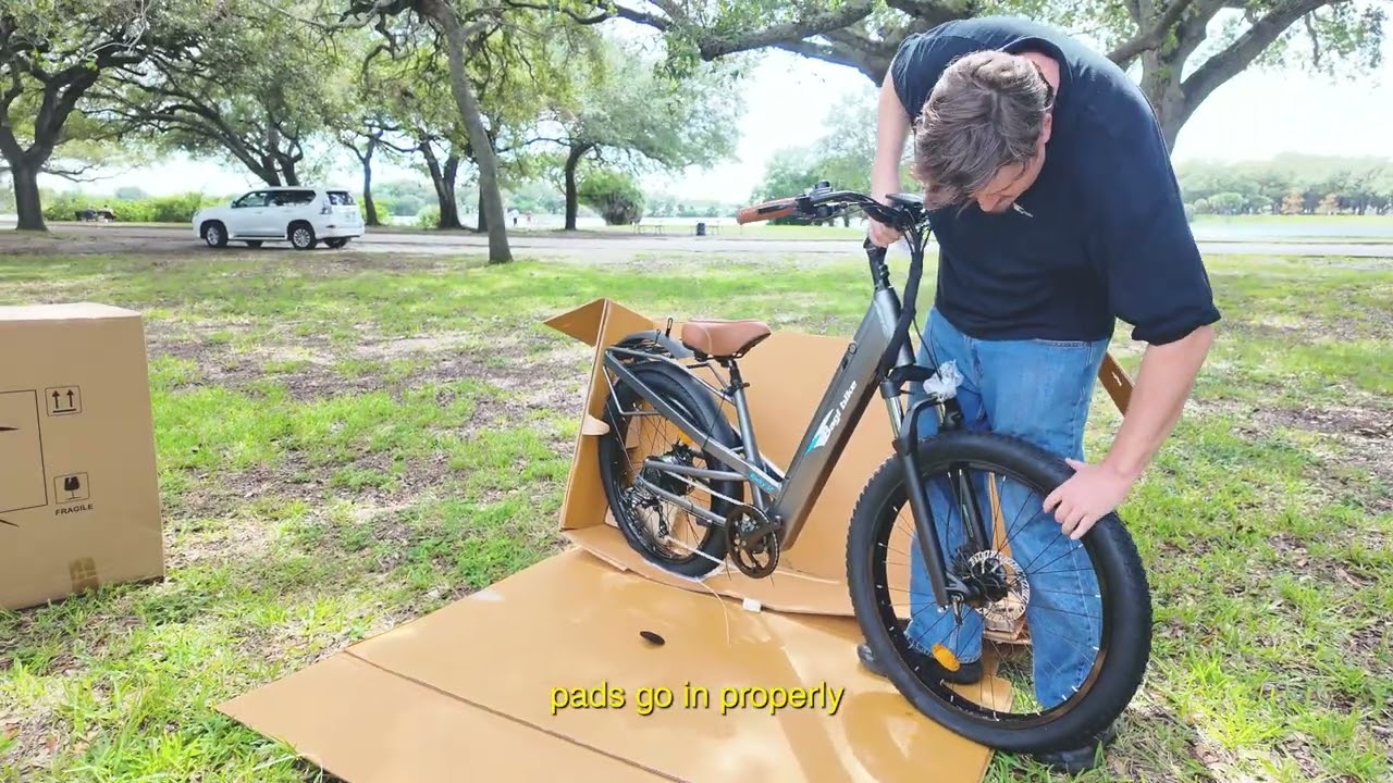 Bagi Bike B26 Rocky ST Unboxing | Step-Through Fat Tire Electric Bike First Look