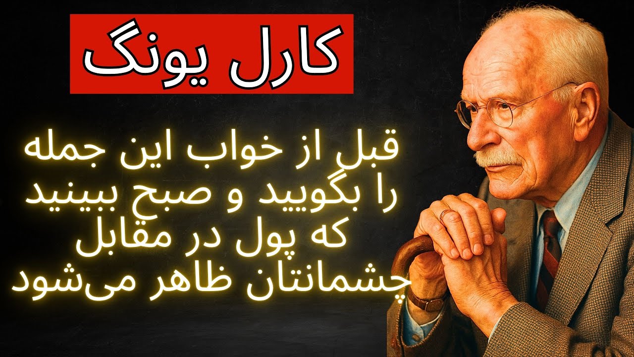 قبل از خواب این را بگویید و صبح شاهد ظاهر شدن پول باشید | کارل یونگ