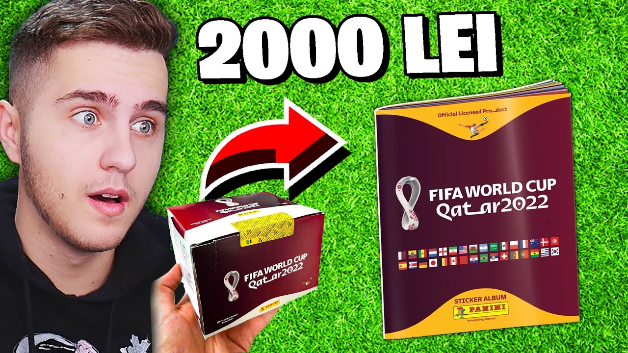 AM COMPLETAT TOT ALBUMUL de la CUPA MONDIALA ! CAT A COSTAT?