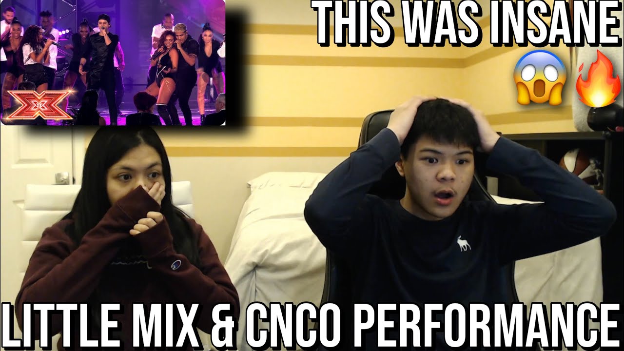 SIBLINGS React to Little Mix & CNCO Power/Reggaeton Lento X Factor 2017 Performance