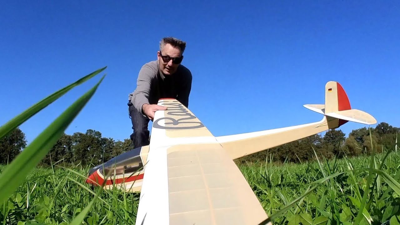 Mein Thermik-Elektrosegler: Holz-Raus!