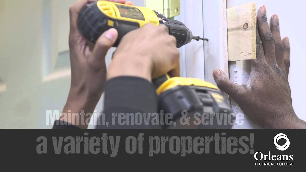Building Maintenance--Trades Training--Orleans Technical College