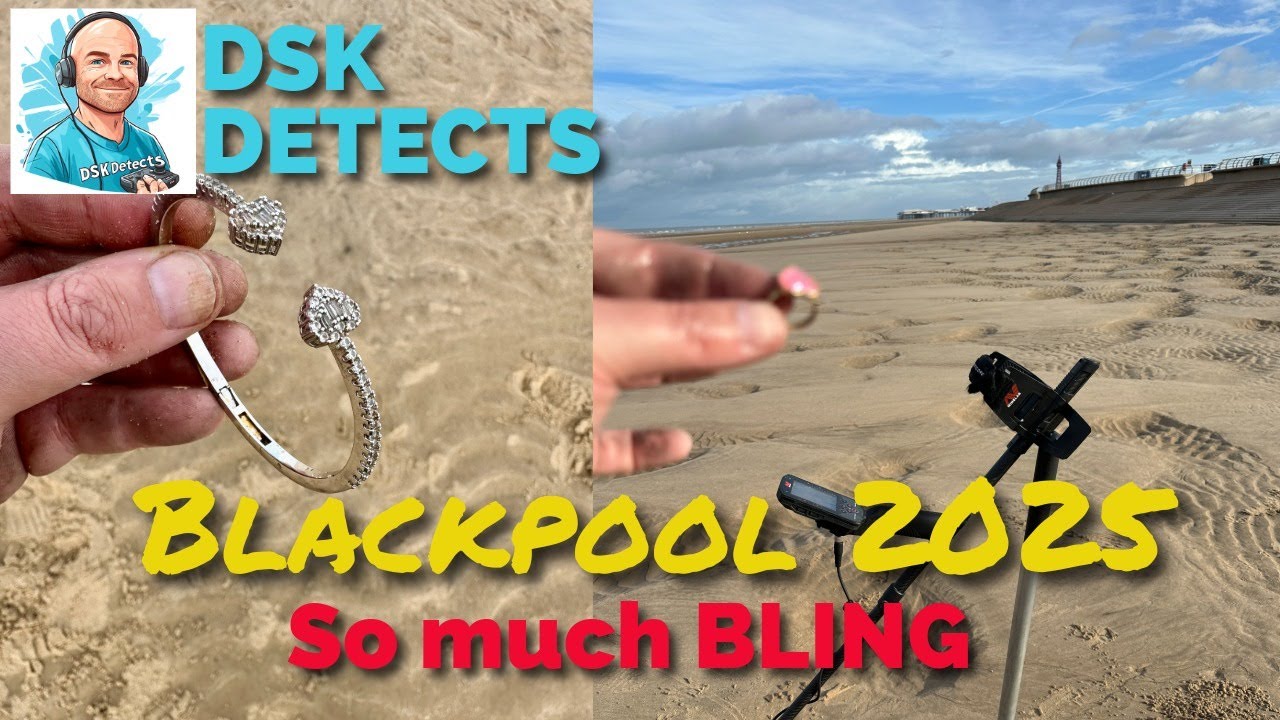 0016 Blackpool BLING - Manticore - Metal Detecting - UK - 4K