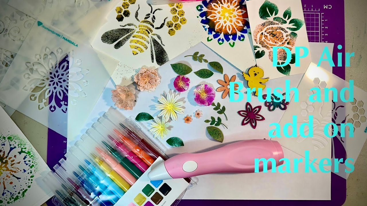 Diamond Press Air Brush Fun. ​​@mydiamondpress