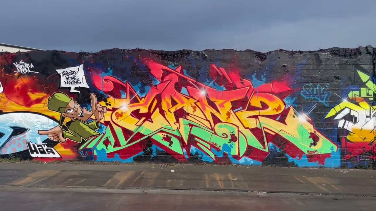 GRAFFITI DORTMUND&bull;CAN 2&bull;SMASH&bull;WOW&bull;ATOM-TRD&bull;AROE&bull;JULI 2025