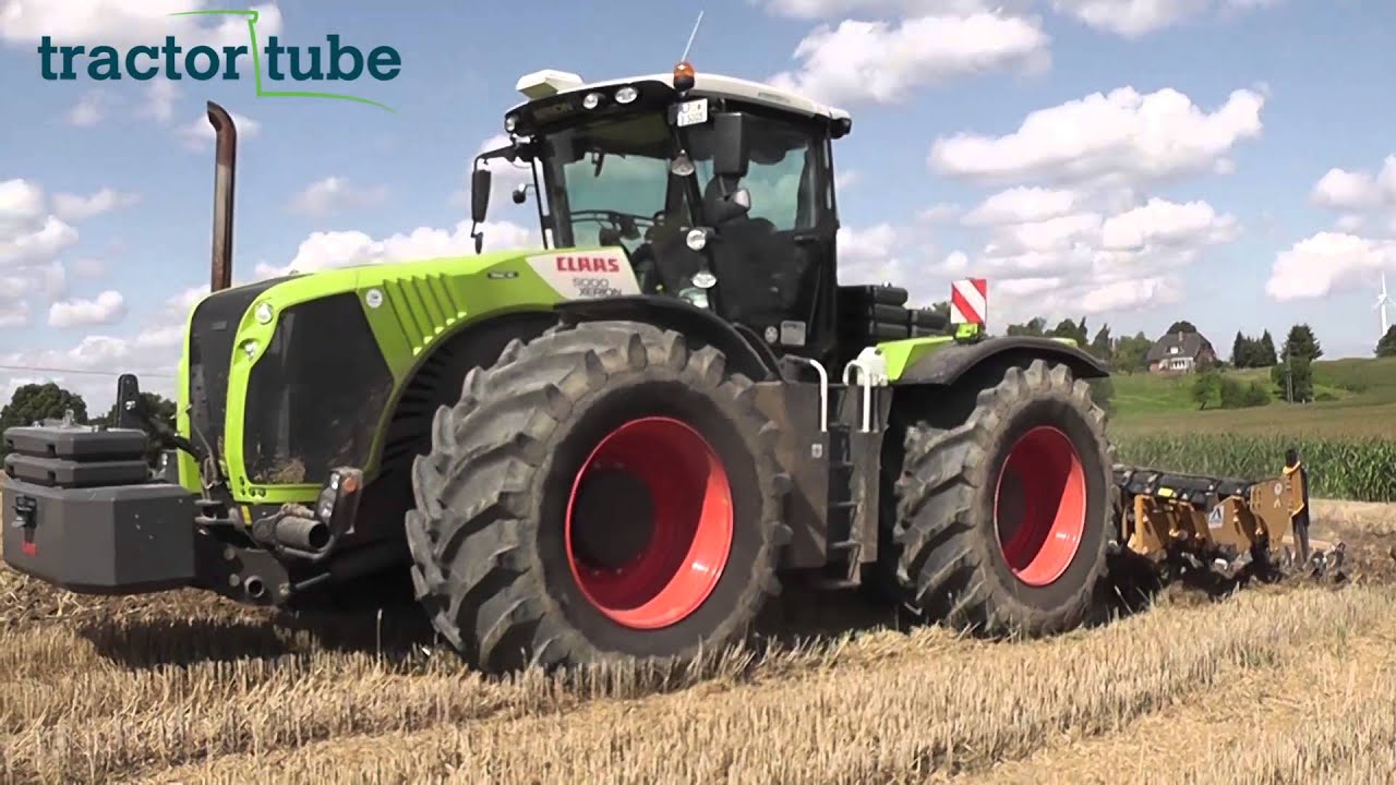 Claas Xerion 5000 mit Alpego Tiefengrubber