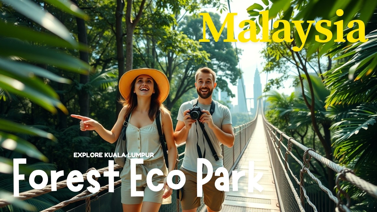 🇲🇾 A Walk Inside Eco Forest Park | Nature in the Heart of Kuala Lumpur.