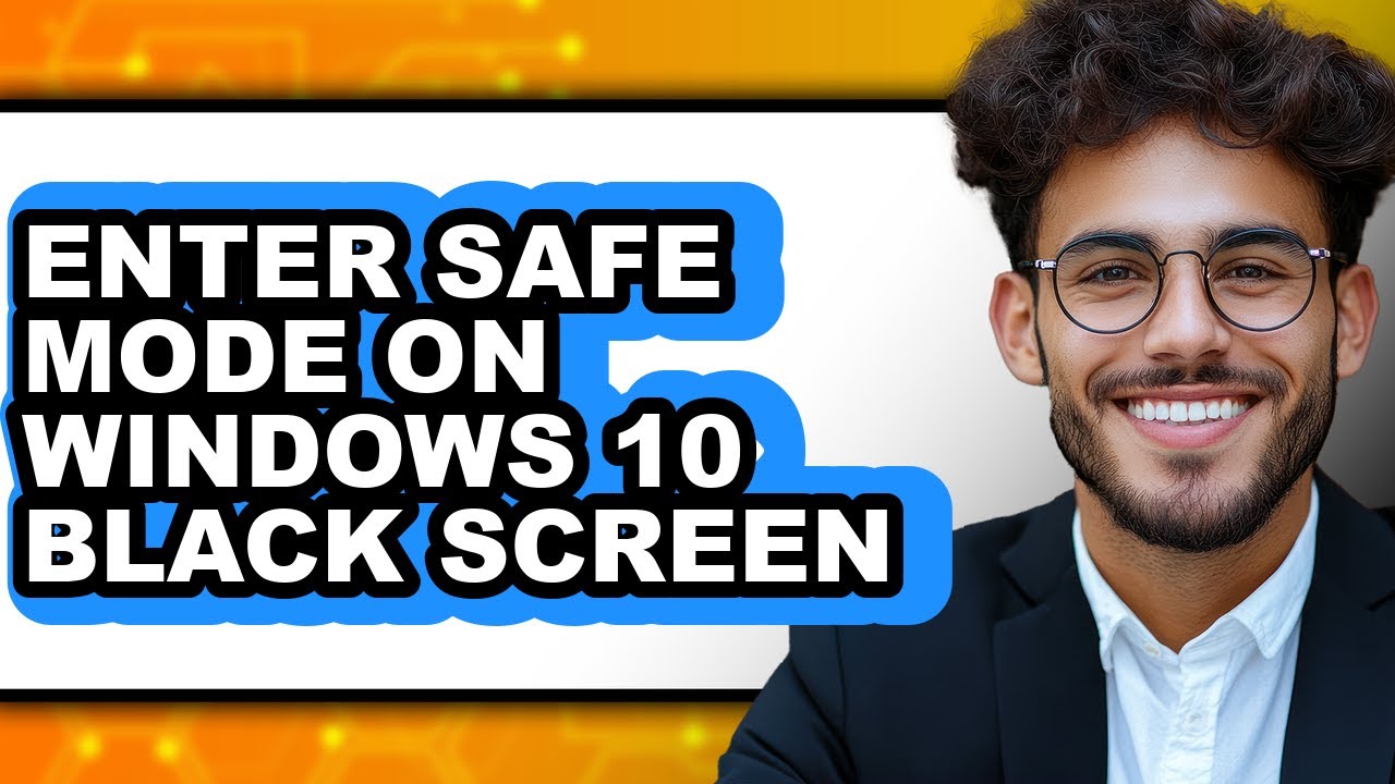 How to Enter Safe Mode on Windows 10 Black Screen (easy Method)