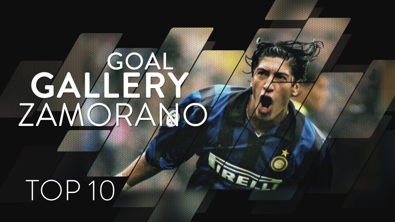 IVAN ZAMORANO | INTER TOP 10 GOALS | Goal Gallery 🇨🇱🖤💙