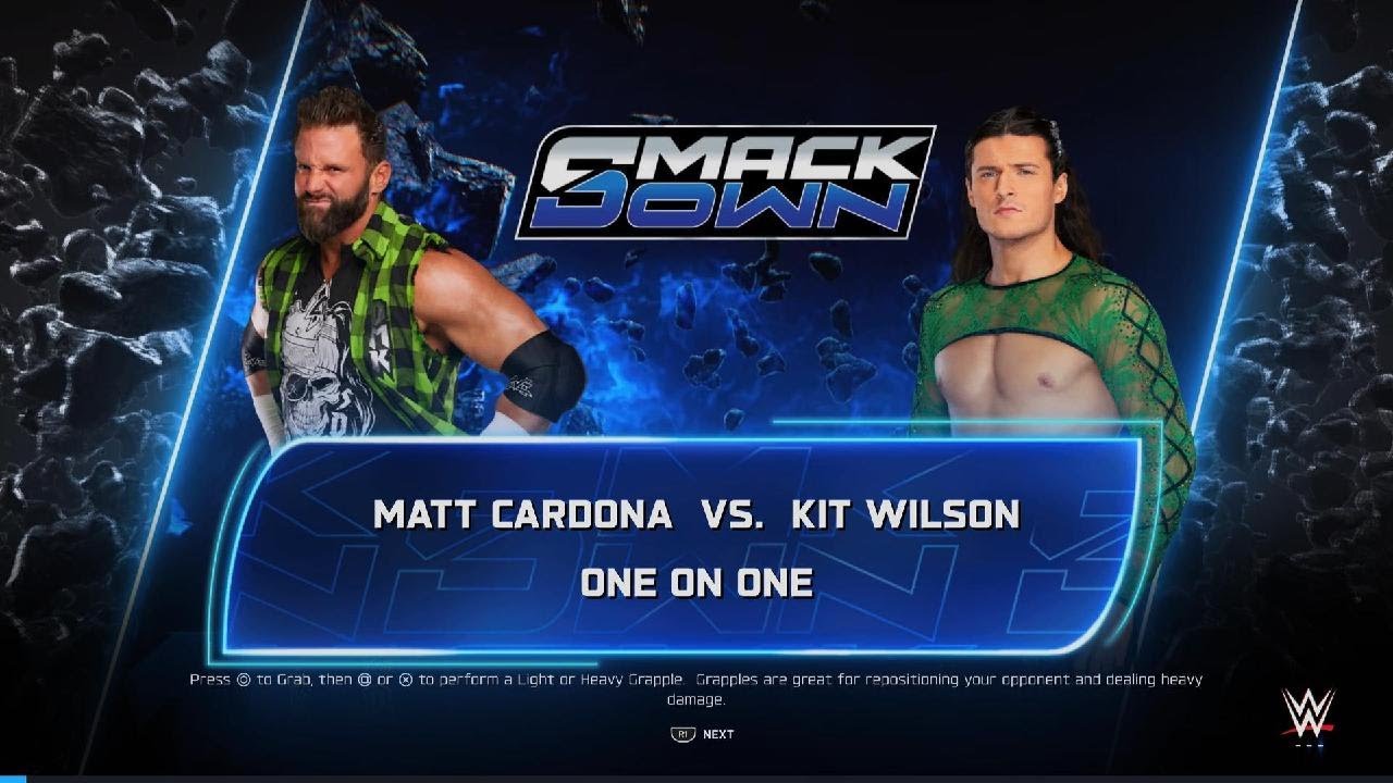 WWE 2K25_ Kit vs Matt SmackDown