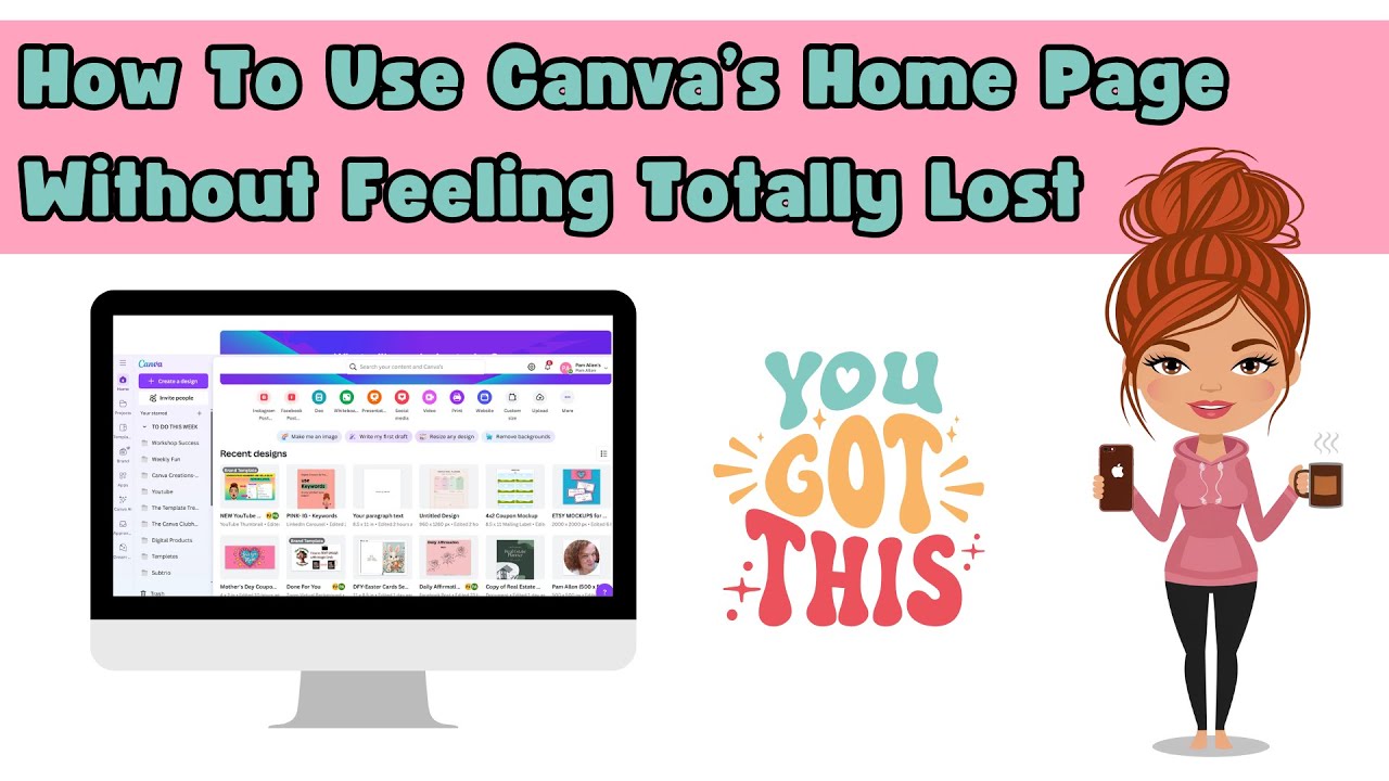 Navigating Canva