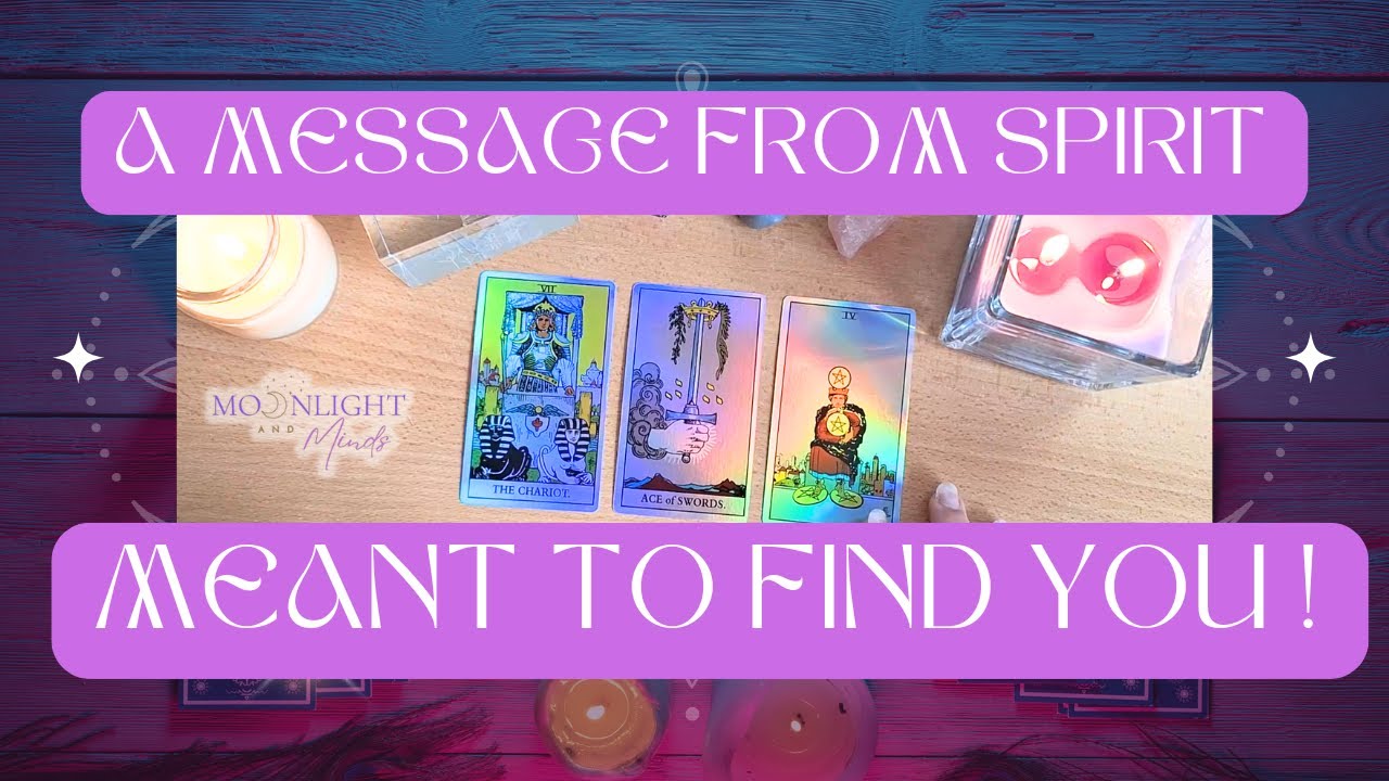 Message From Spirit Meant to Find YOU 🔮 TIMELESS Collective Tarot Reading | Moonlight and Minds