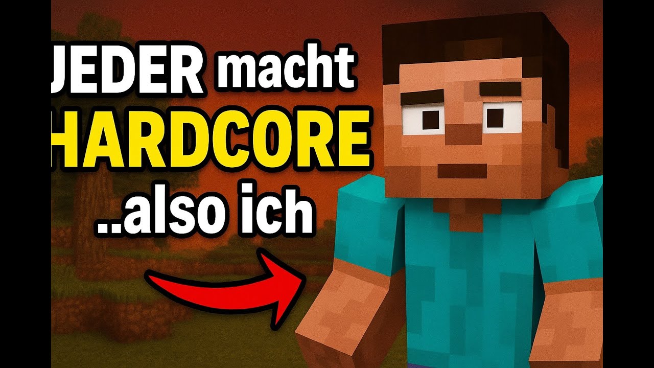 JEDER macht Hardcore… also ich jetzt auch?! 😳 | Minecraft Hardcore #1