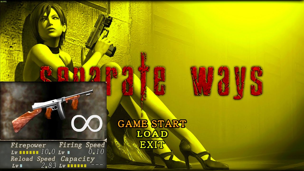 Resident Evil 4 - Separate Ways Chicago Typewriter Full Gameplay Walkthrough [No Death - No Save]