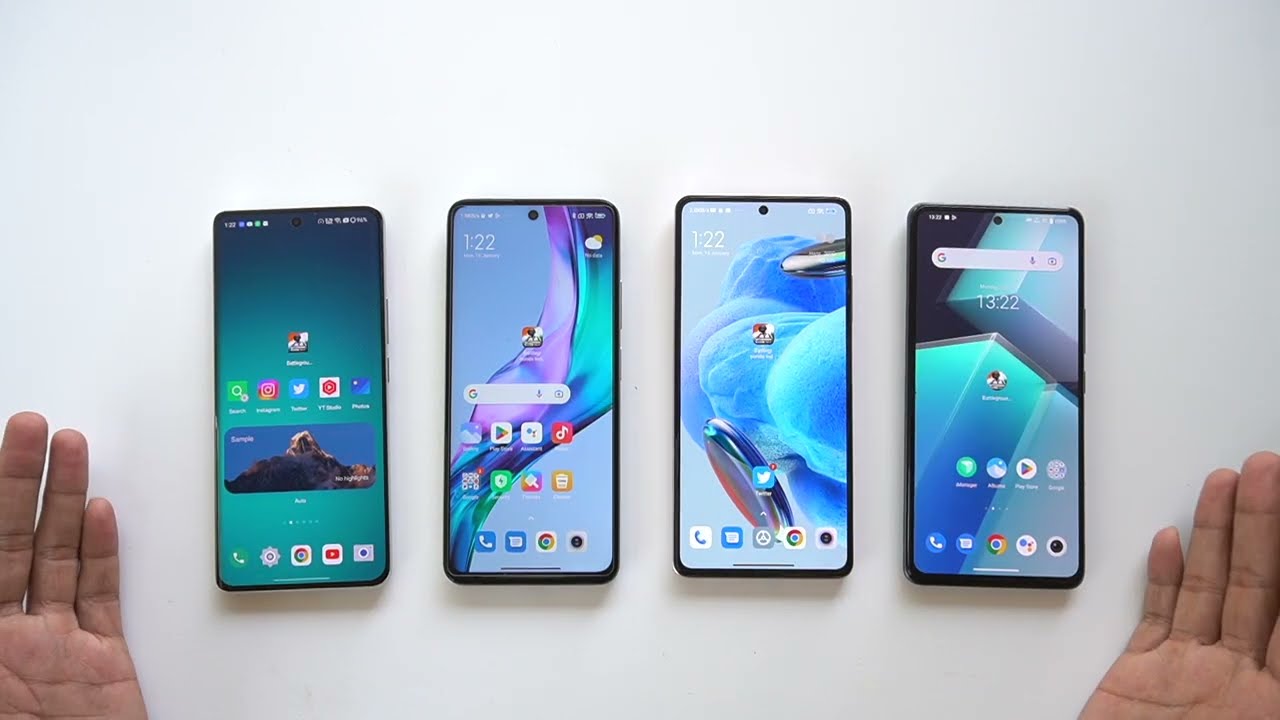 Redmi Note 12 Pro vs Realme 10 Pro Plus vs Redmi K50i vs IQOO neo 6 Bgmi Test 🔥
